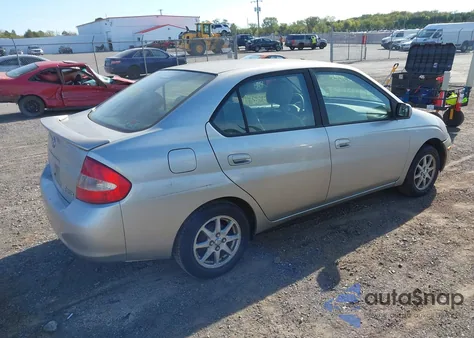 2002 Toyota Prius из США, поврежденный, VIN JT2BK12U620053239